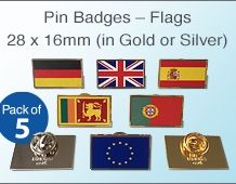 Lapel Badges – Flags