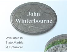 Oval Namebadge 55x39mm (B5) - Themed - 2 lines of personalisation