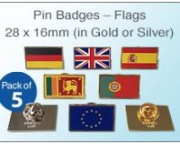 Lapel Badges – Flags